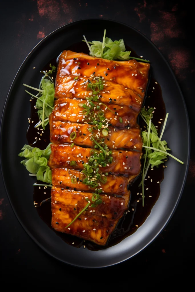 Garlic Glazed Salmon