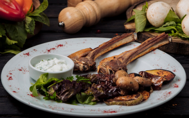 Za'atar Lamb Chops