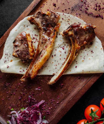 Za'atar Lamb Chops