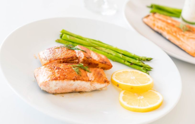 Sheet Pan Honey Mustard Salmon