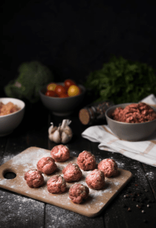 Meatballs Over Traditional