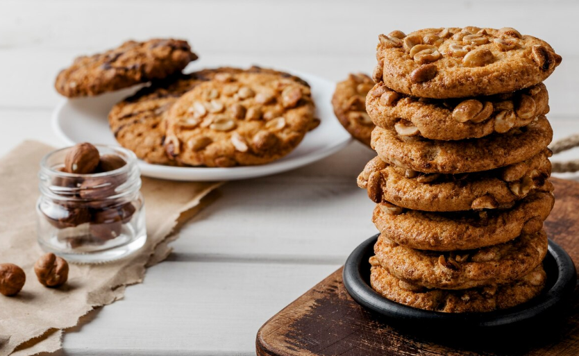 gluten free maple oat breakfast cookies