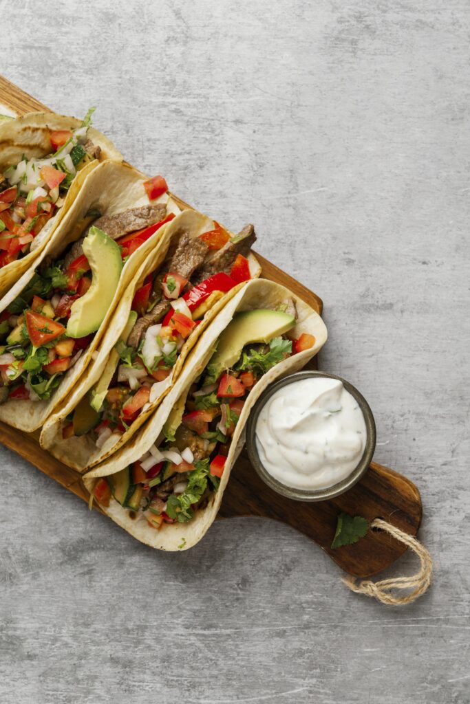 Lamb Tacos with Yogurt Sauce
