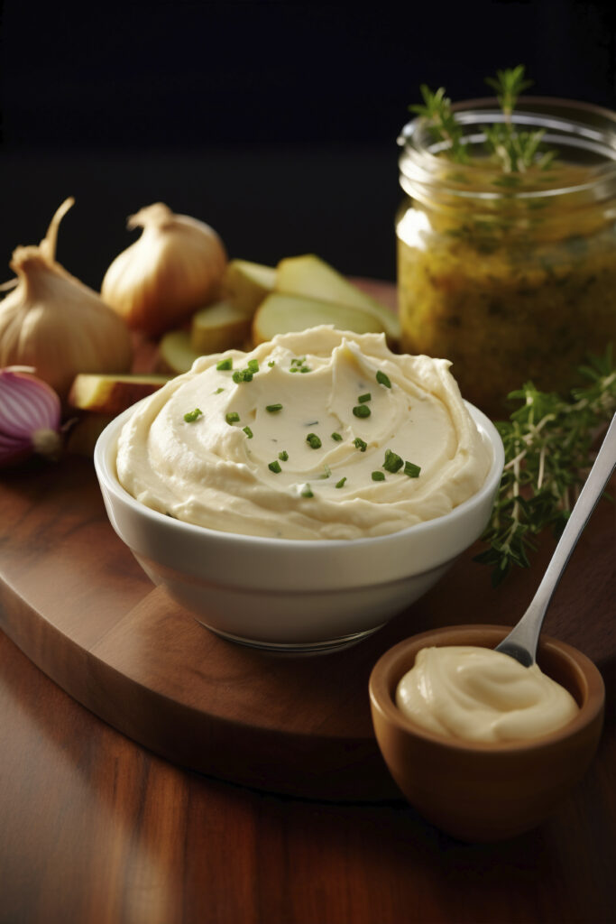 Create the Garlic Cream Sauce