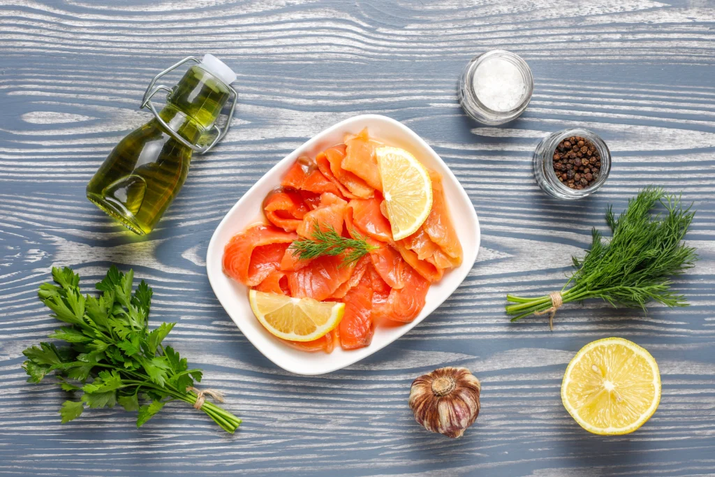 baked salmon with dill