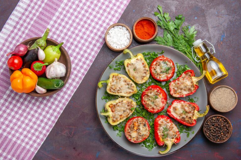 Lamb Stuffed Peppers
