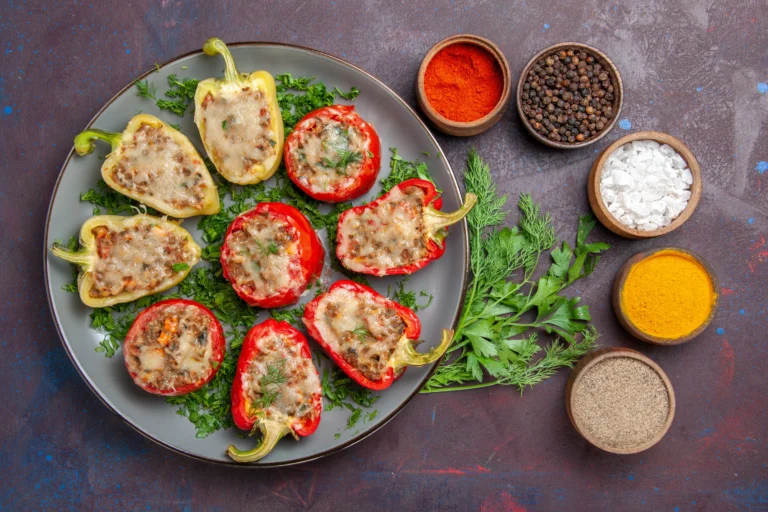vegetarian stuffed peppers