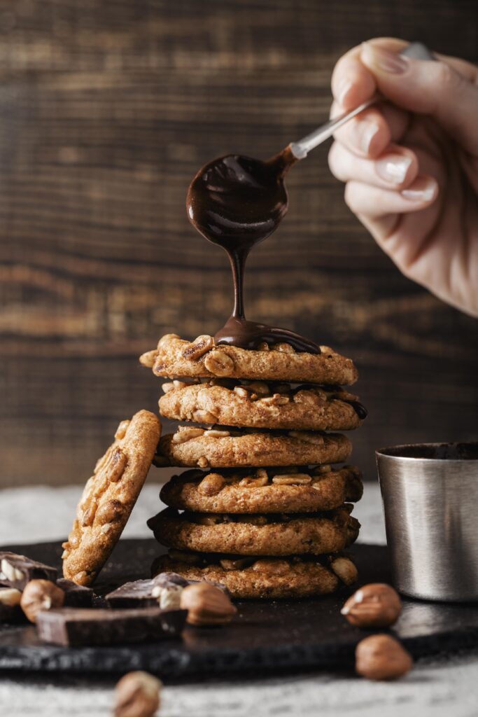 gluten free maple oat breakfast cookies