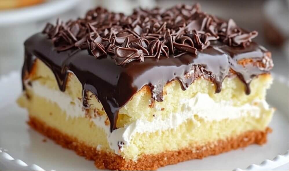 Boston Cream Cake Recip