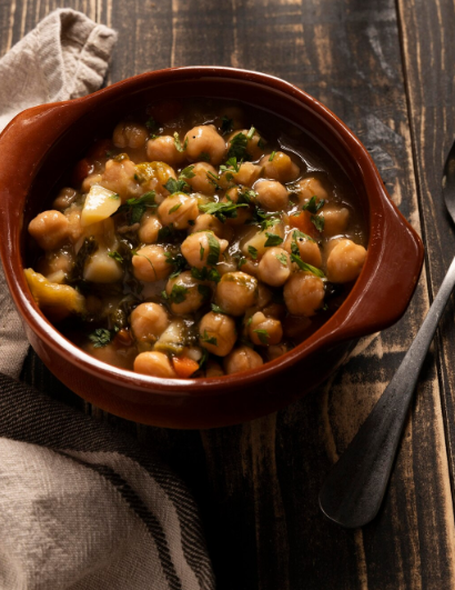 Chickpea & Spinach Stew