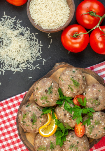 Turkish Meatballs with Rice