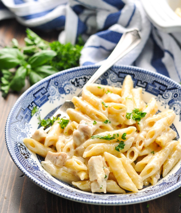 Best Chicken Bacon Ranch Pasta Salad