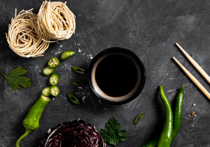 Black Bean Noodles Vegetarian Recipe Special