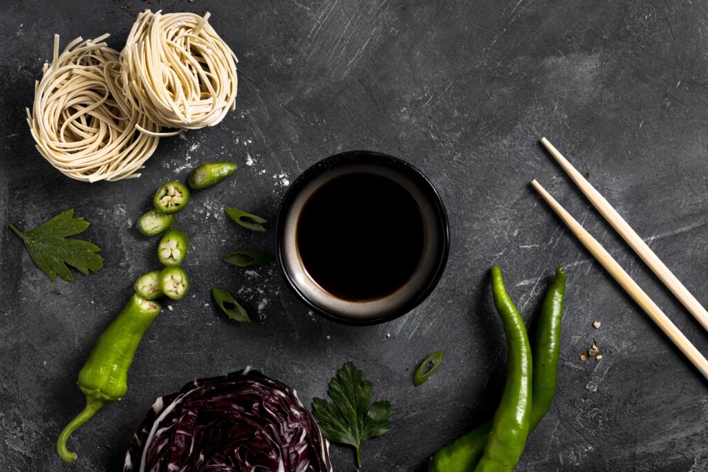 Black Bean Noodles Vegetarian Recipe