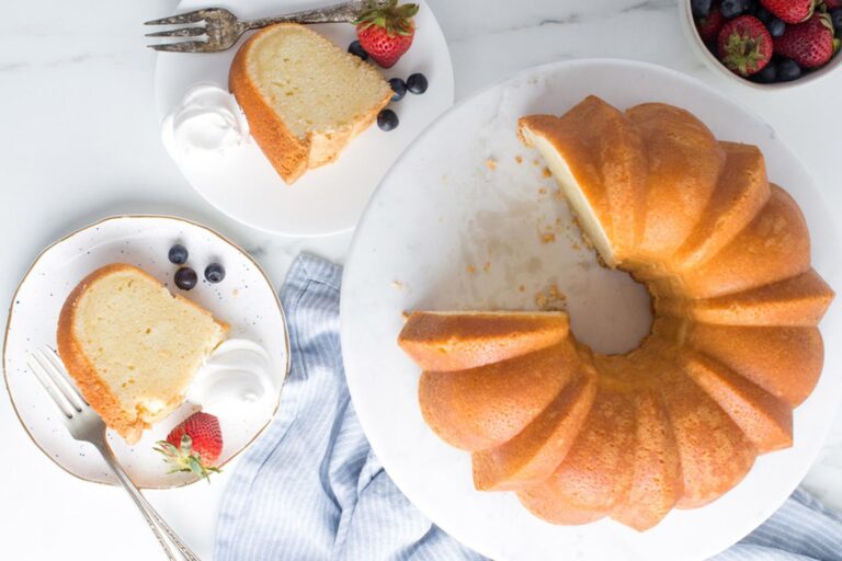 Sour Cream Pound Cake Recipe
