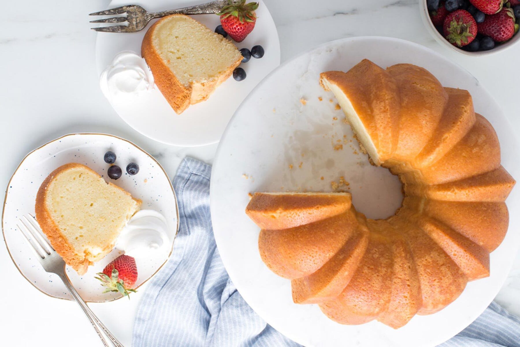 Sour Cream Pound Cake Recipe