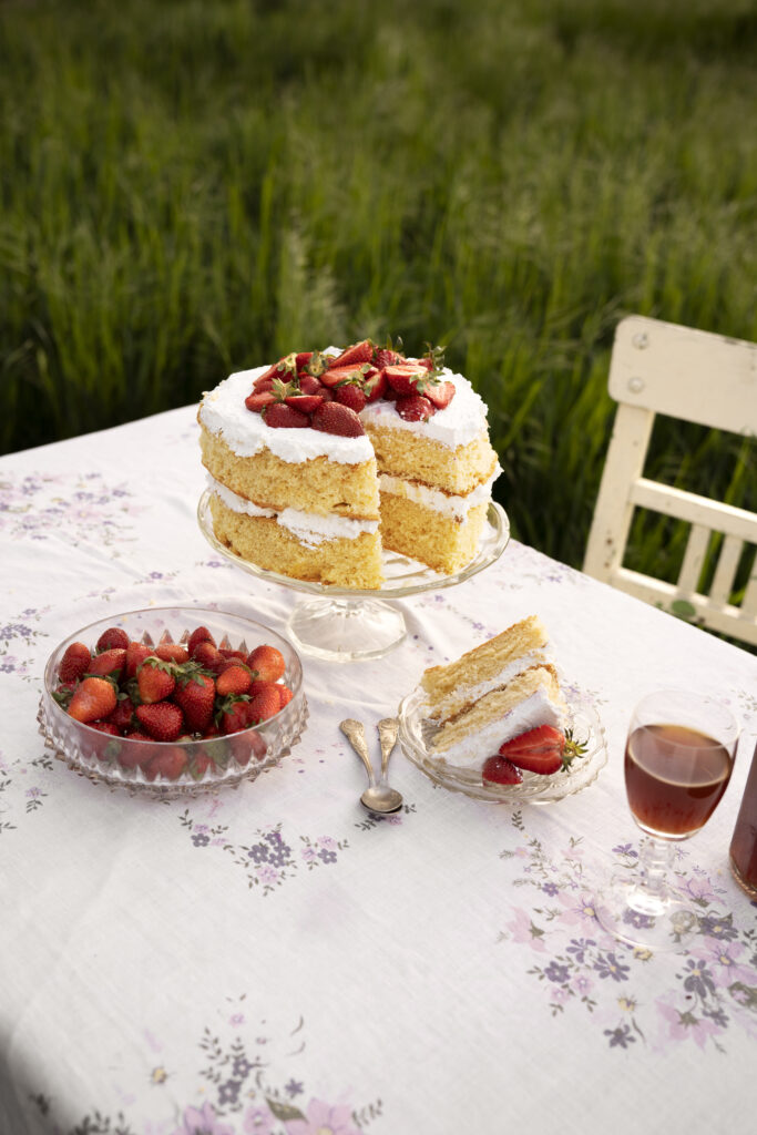 strawberry shortcake cake recipe
