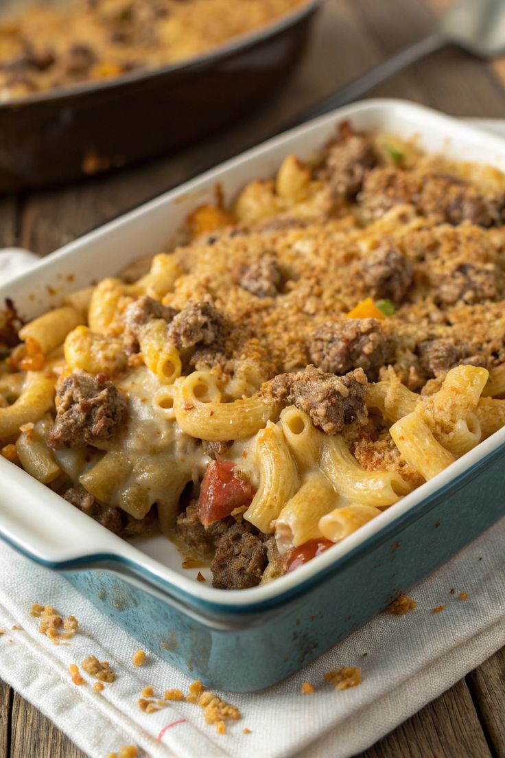 A Minnesotan’s Beef and Macaroni Hotdish