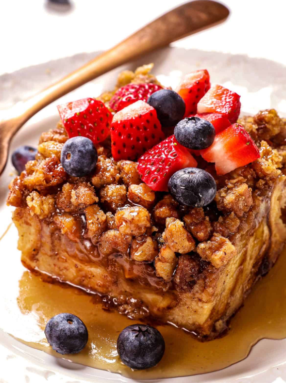 french toast casserole overnight