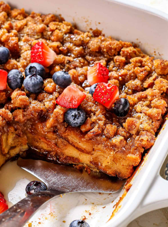 french toast casserole overnight