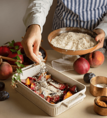 Peach Dump Cake Recipe