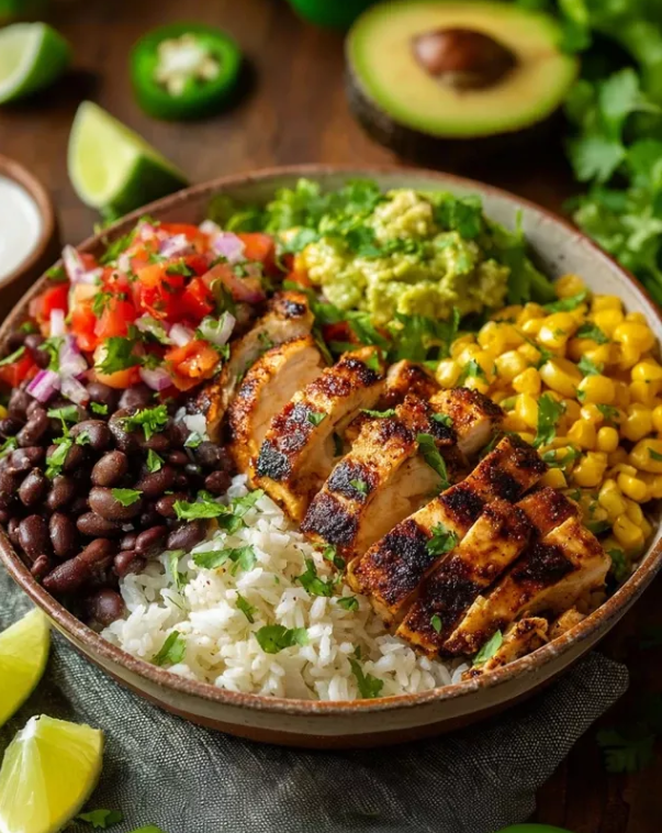 Chicken Burrito Bowl Recipe