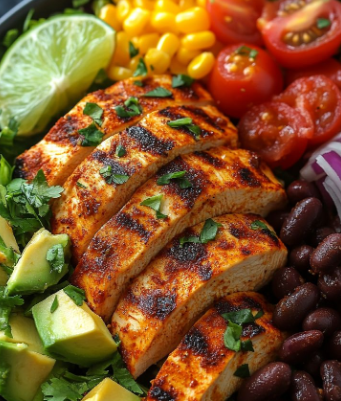 Chicken Burrito Bowl Recipe