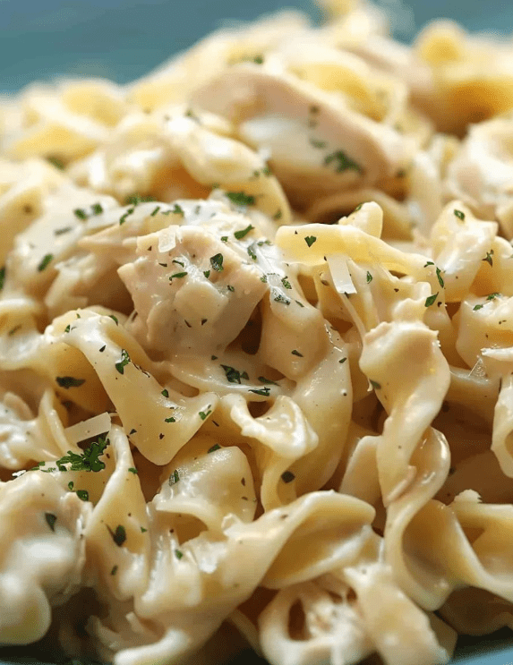 crockpot chicken and noodles recipe