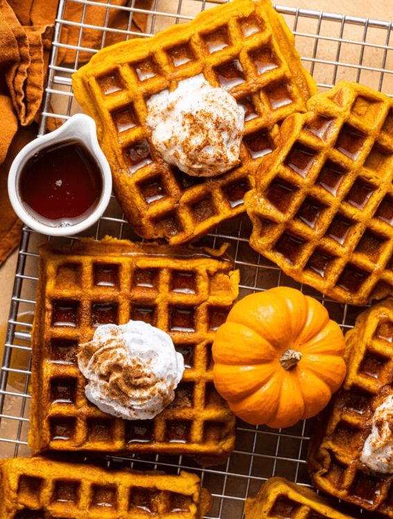 Pumpkin Waffles Recipes