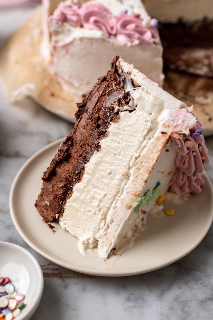 Gluten Free Ice Cream Cake