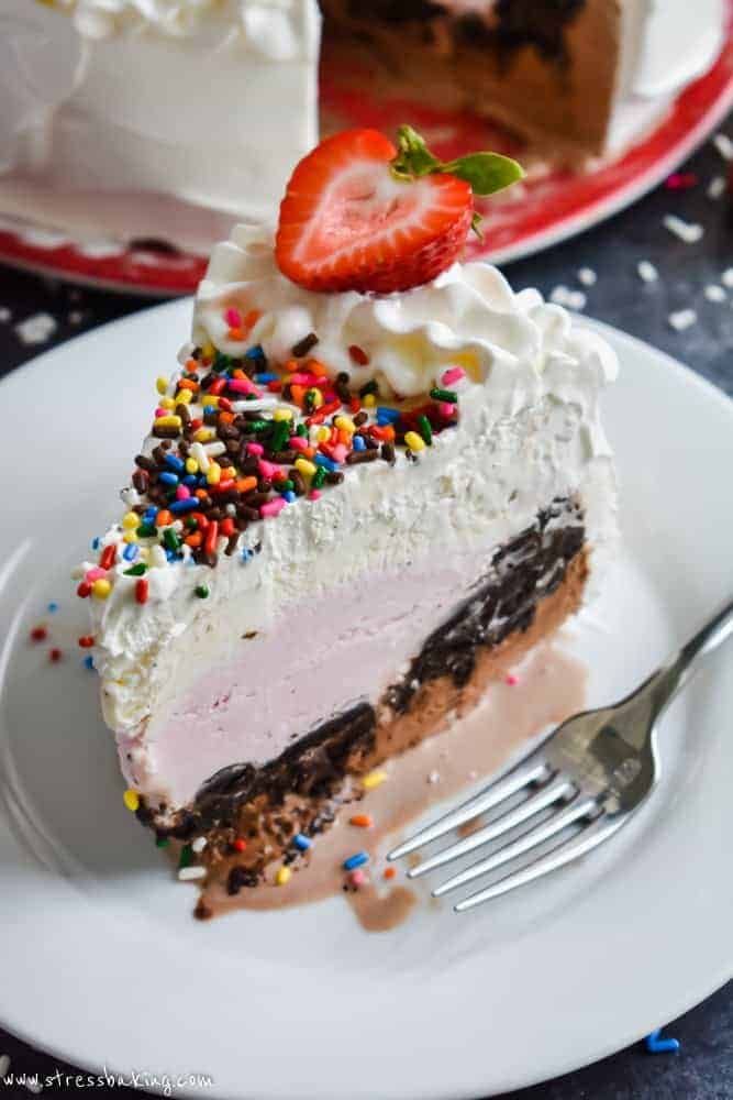 Friendly's ice cream cake