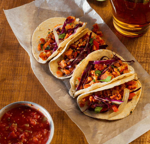 Chipotle Salmon Tacos