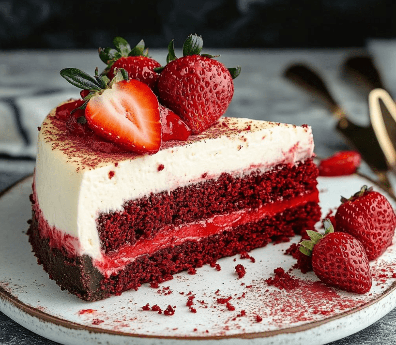 Red Velvet Cheesecake