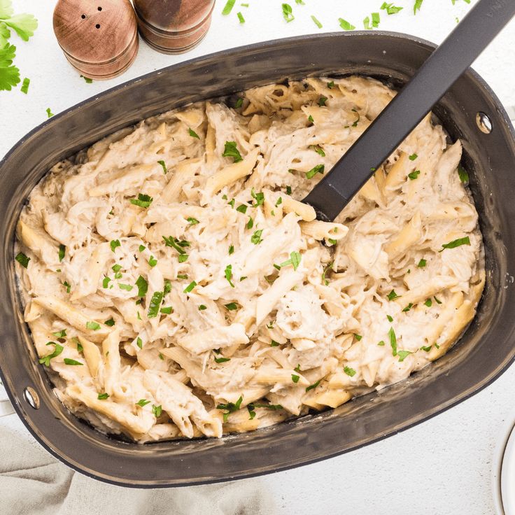 crockpot chicken alfredo
