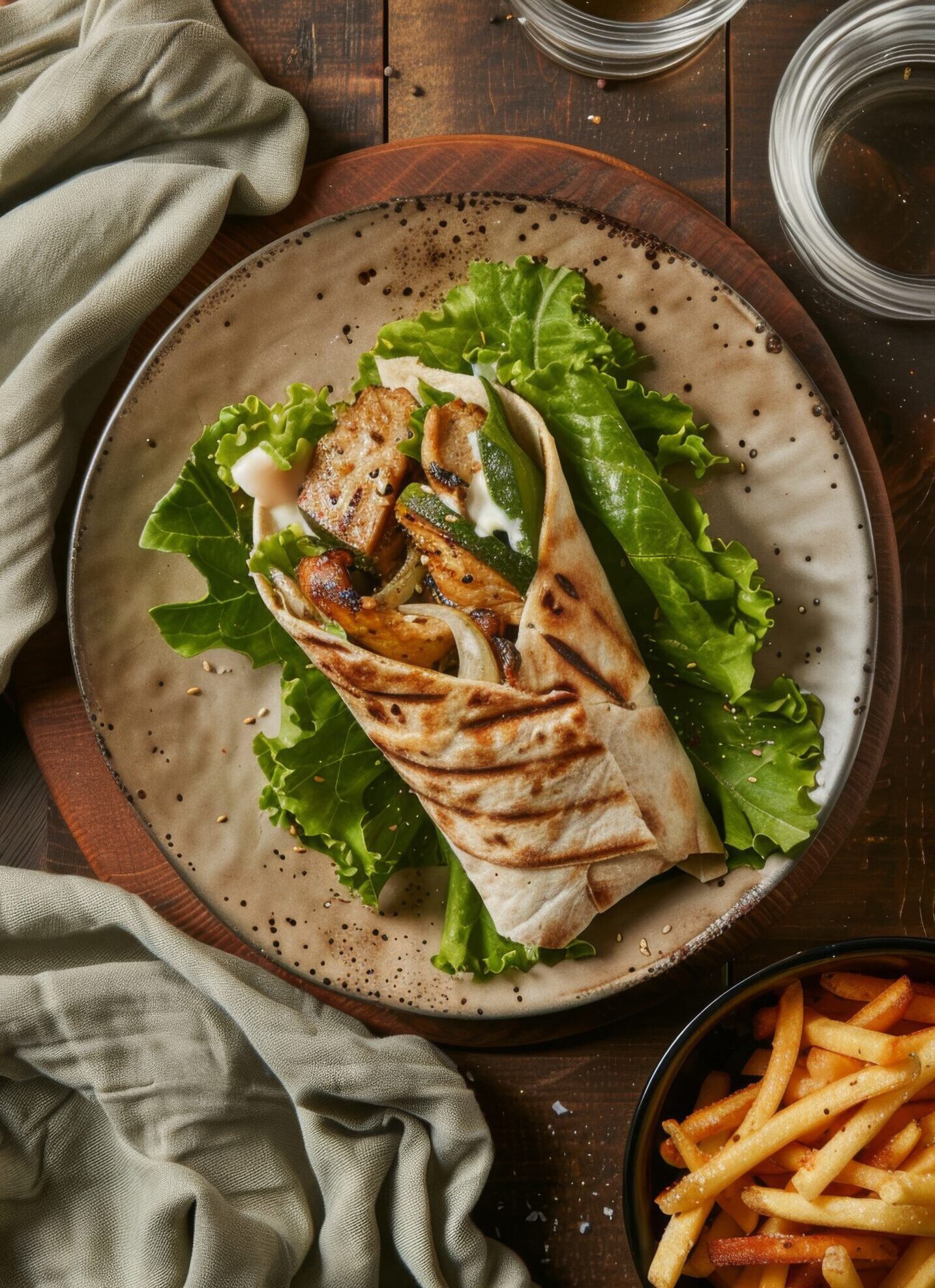 Chicken Caesar Wrap