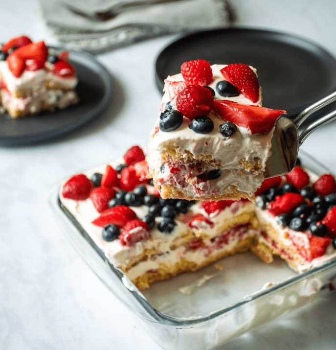 Mixed Berry Tiramisu