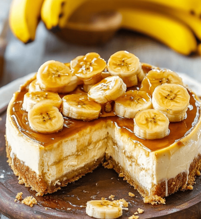 Banana Foster Cheesecake