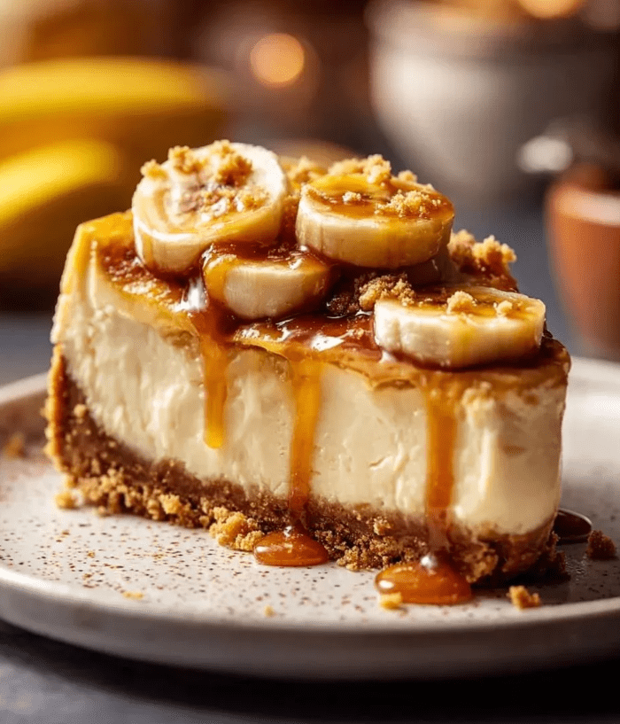 Banana Foster Cheesecake