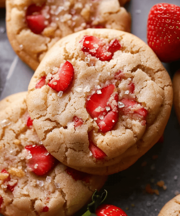 Strawberry Cookies