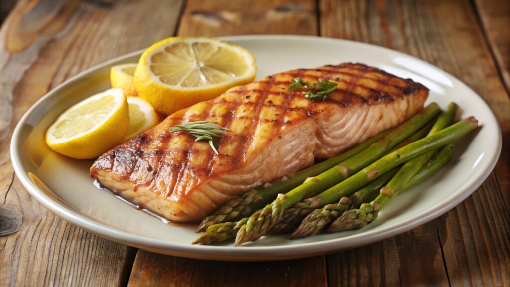 Lemon Butter Salmon Dinner