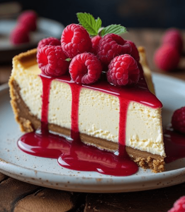 Luscious Raspberry Cheesecake Recipe