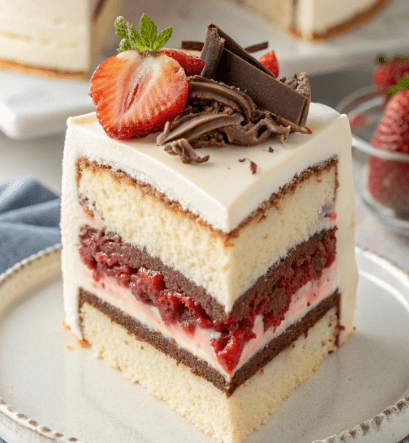 Classic Neapolitan Cake Delight