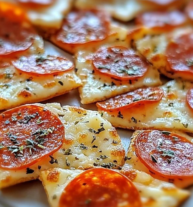 Crunchy Pizza Chips