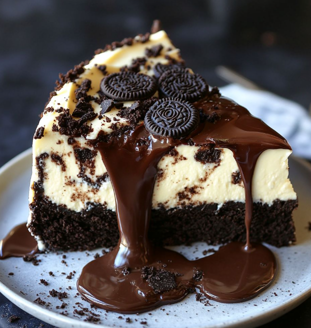 Mosaic Velvet Oreo Cheesecake