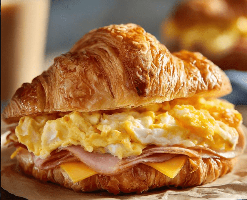Croissant Breakfast Sandwich
