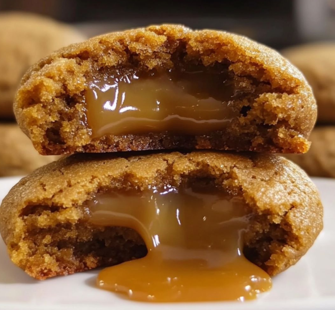Gooey Caramel-Stuffed Cookies Recipe