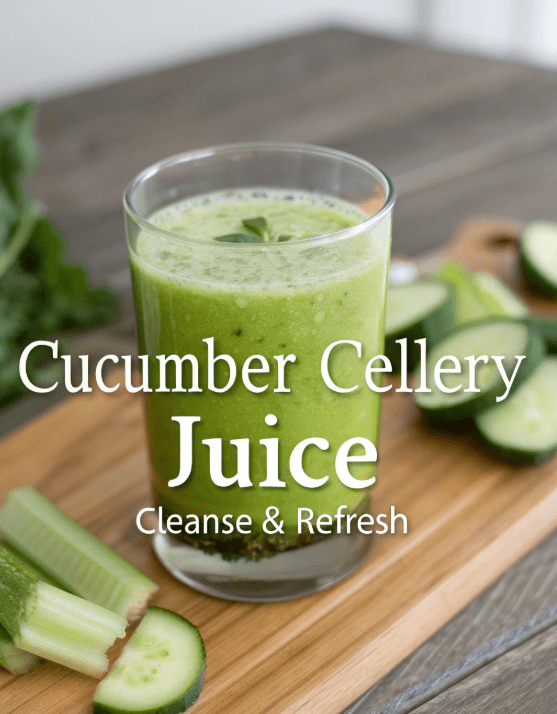 How to Make Cucumber Celery Juice