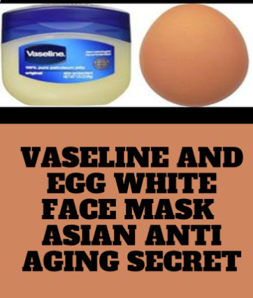 How to Use Vaseline & Egg for Face