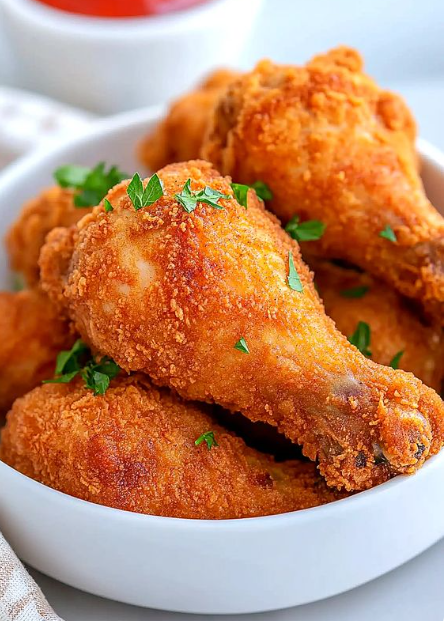 rispy fried chicken drumsticks