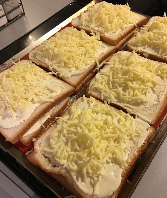 Golden Crusted Ham and Cheese Bake